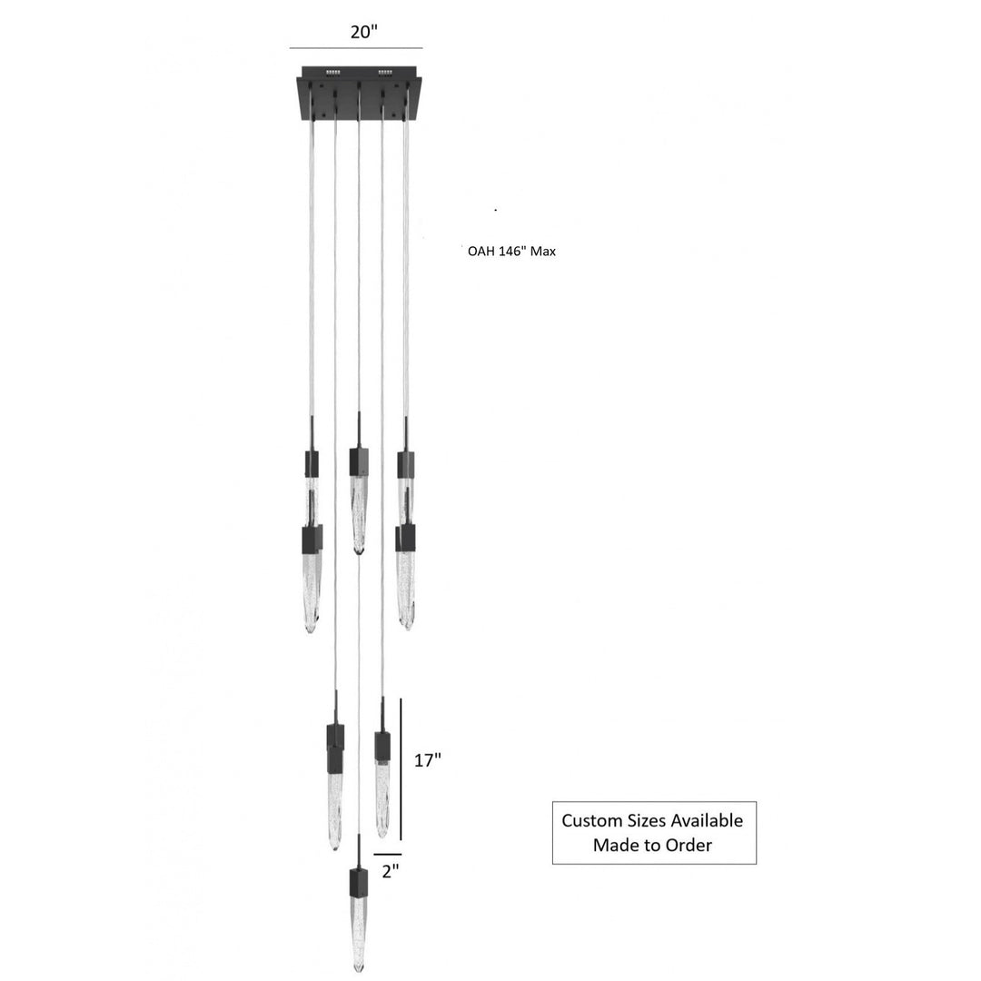 The Original Aspen Sputnik Chandelier by Avenue Lighting - view 23