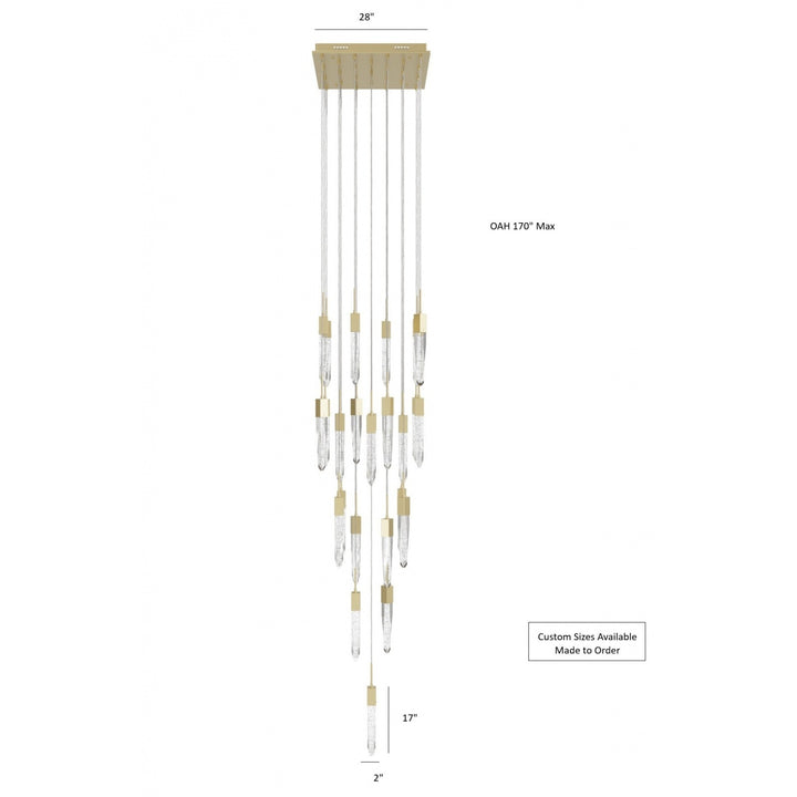 The Original Aspen Sputnik Chandelier by Avenue Lighting - view 30