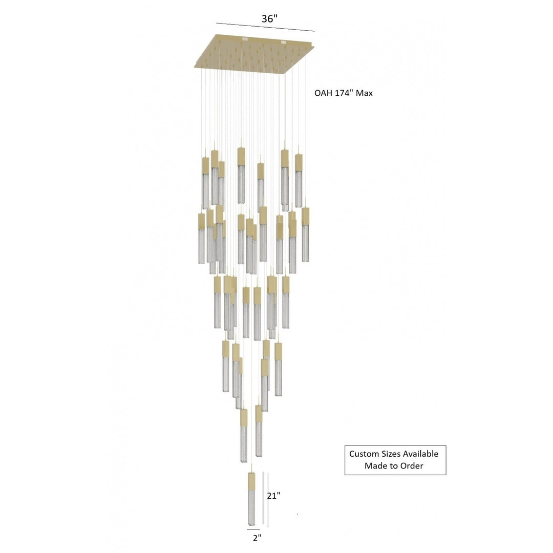 Boa Sputnik Chandelier by Avenue Lighting - view 34