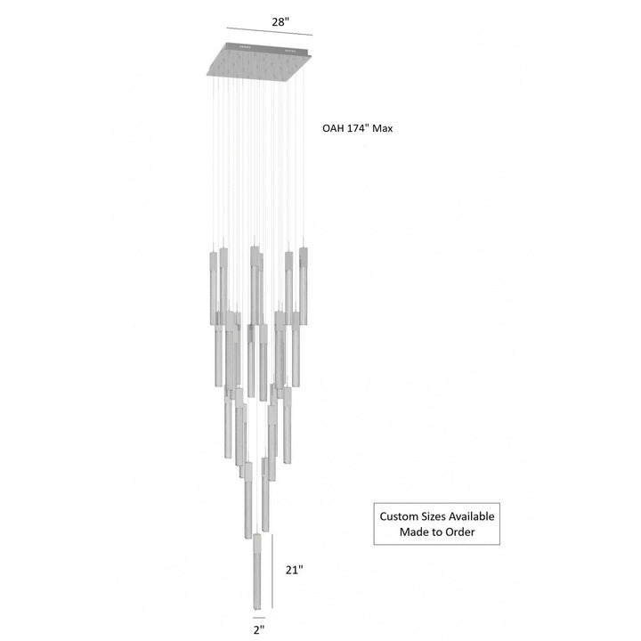 Boa Sputnik Chandelier by Avenue Lighting - view 26