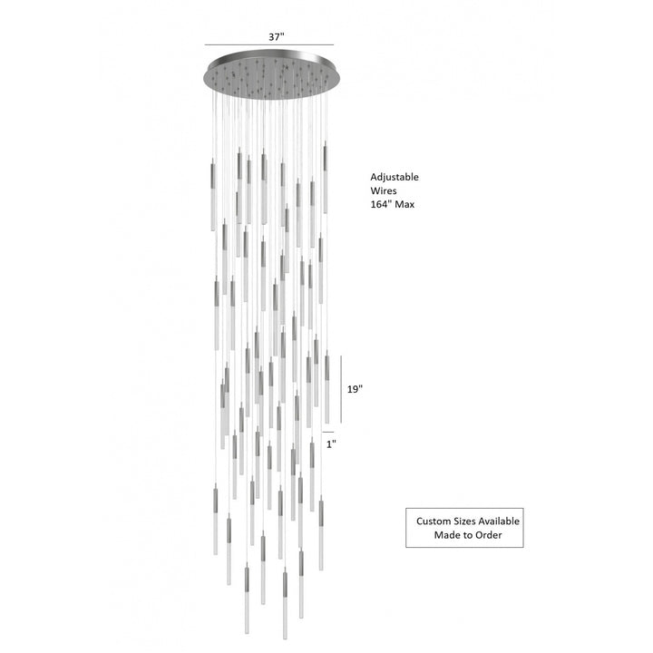 Main Street LED Chandelier by Avenue Lighting - view 18