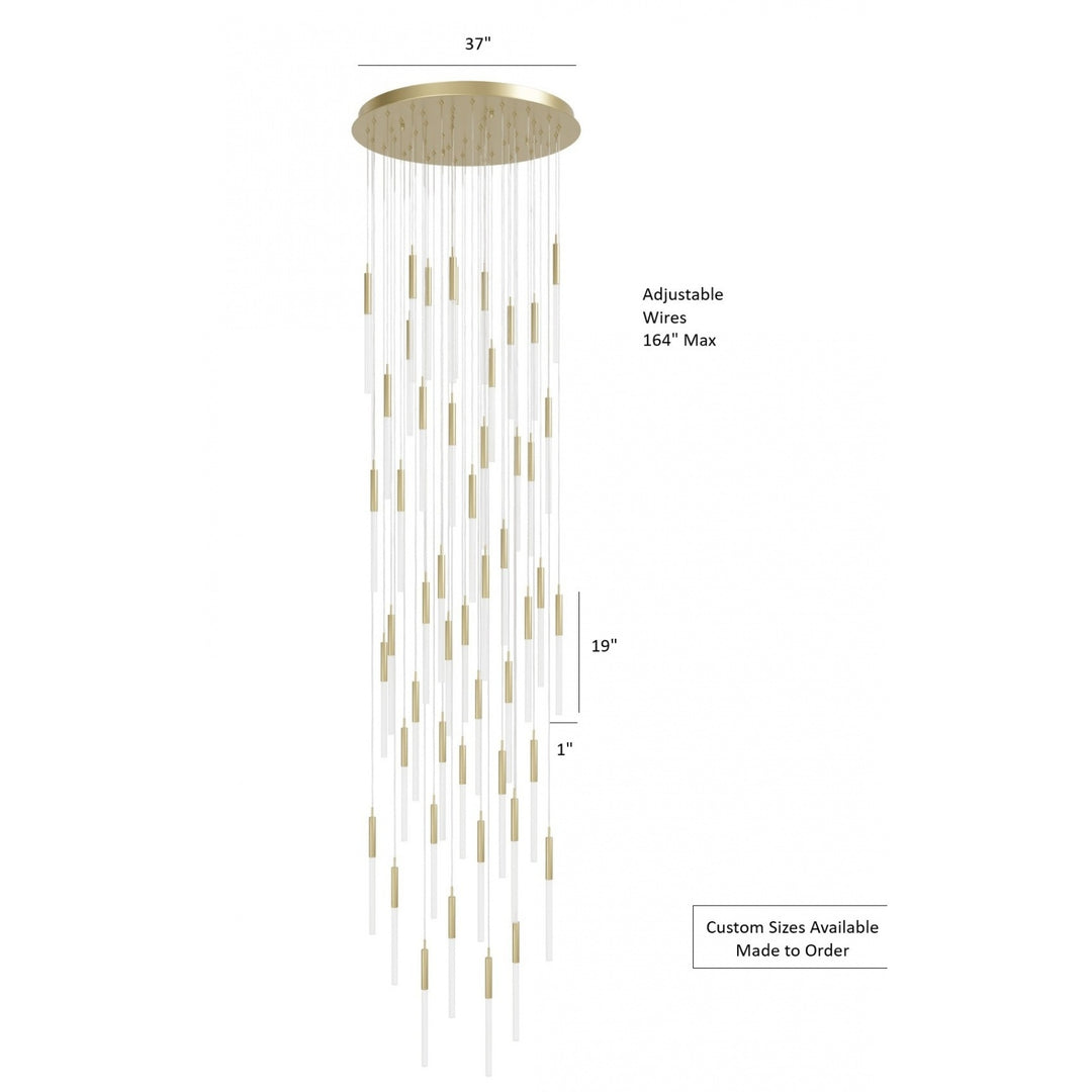 Main Street LED Chandelier by Avenue Lighting - view 22