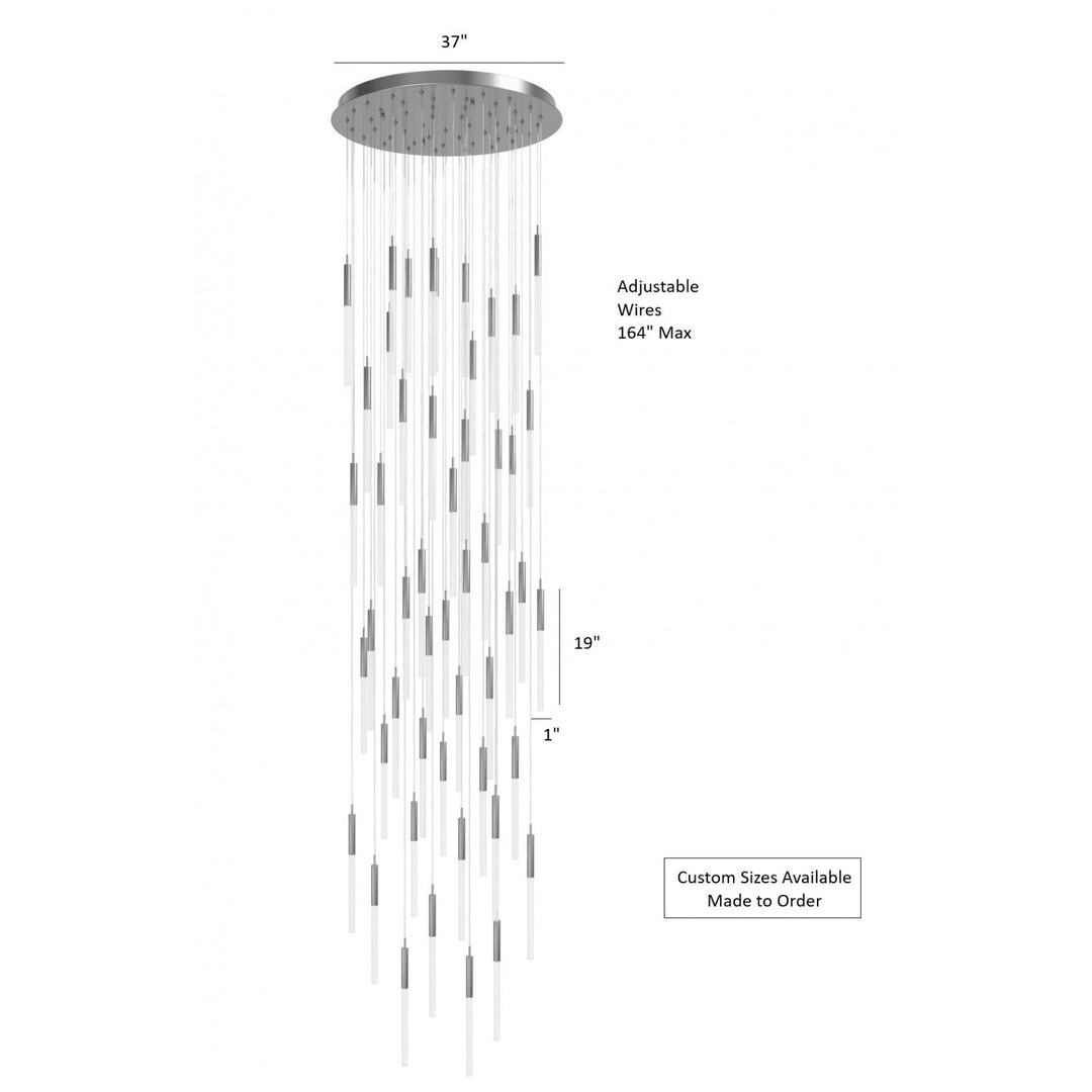 Main Street LED Chandelier by Avenue Lighting - view 29