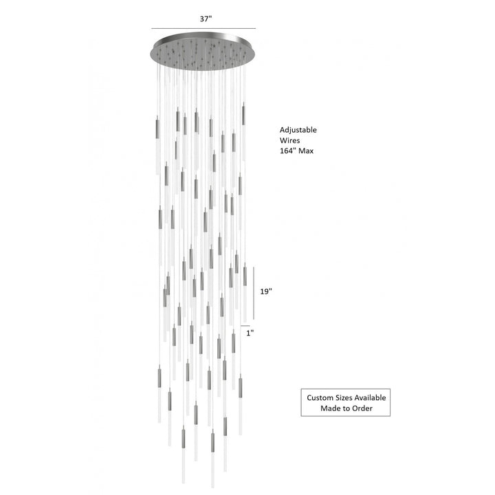 Main Street LED Chandelier by Avenue Lighting - view 29