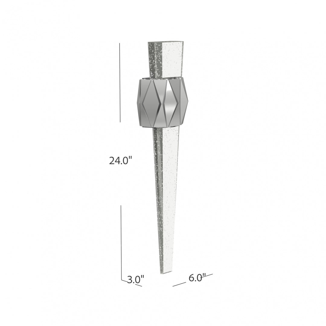 The Original Glacier Geometric Frame LED Wall Sconce by Avenue Lighting - view 4