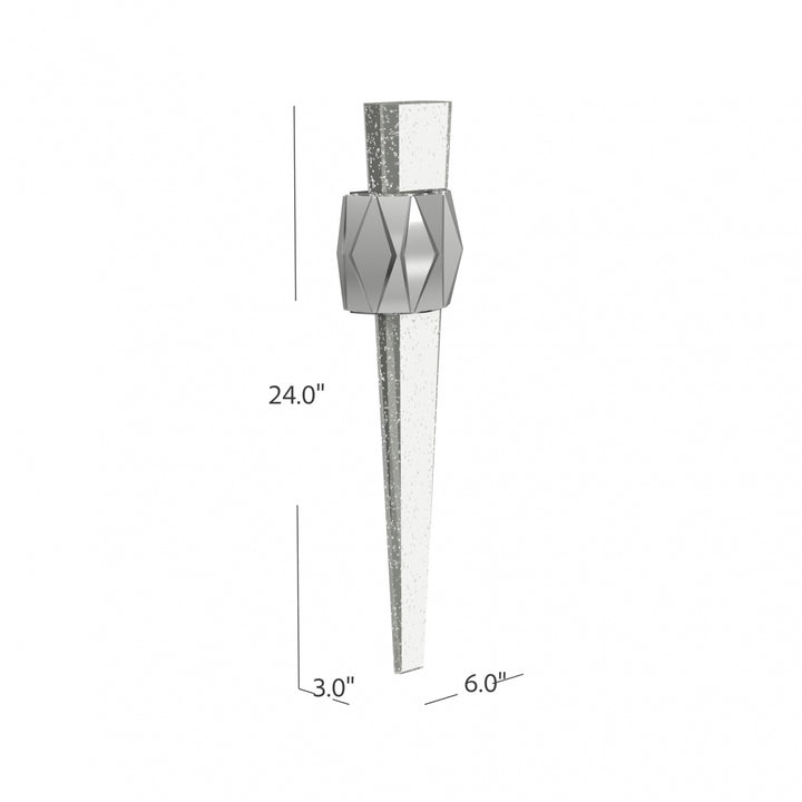 The Original Glacier Geometric Frame LED Wall Sconce by Avenue Lighting - view 4