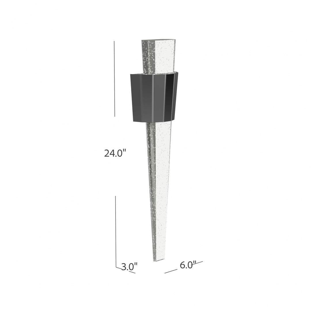 The Original Glacier Angular Frame LED Wall Sconce by Avenue Lighting - view 4