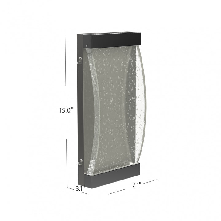 The Original Glacier Curved LED Wall Sconce by Avenue Lighting - view 4