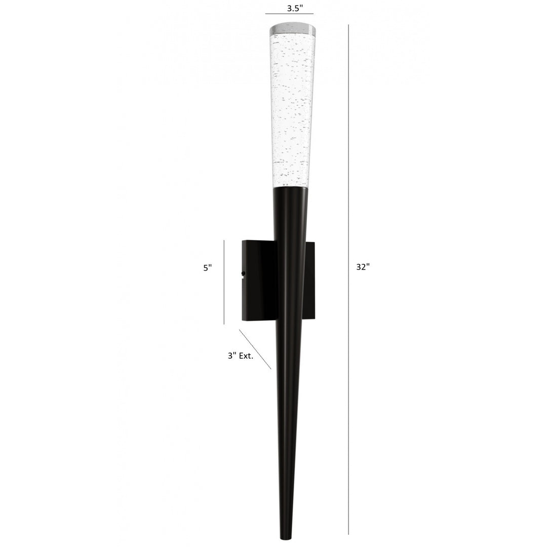 The Original Glacier Cone Shaped LED Wall Sconce by Avenue Lighting - view 12