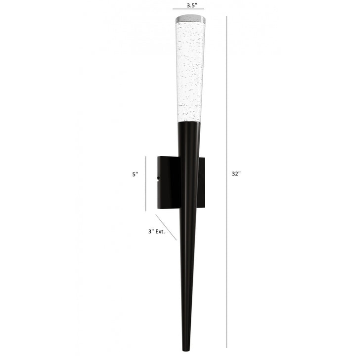 The Original Glacier Cone Shaped LED Wall Sconce by Avenue Lighting - view 12