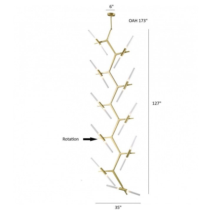 San Vicente Geometric Chandelier by Avenue Lighting - view 29