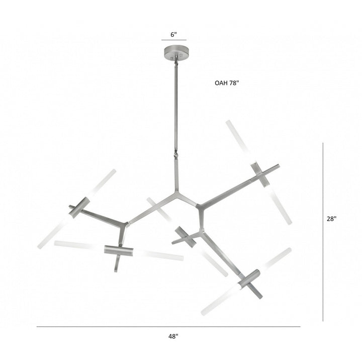 San Vicente Geometric Chandelier by Avenue Lighting - view 8