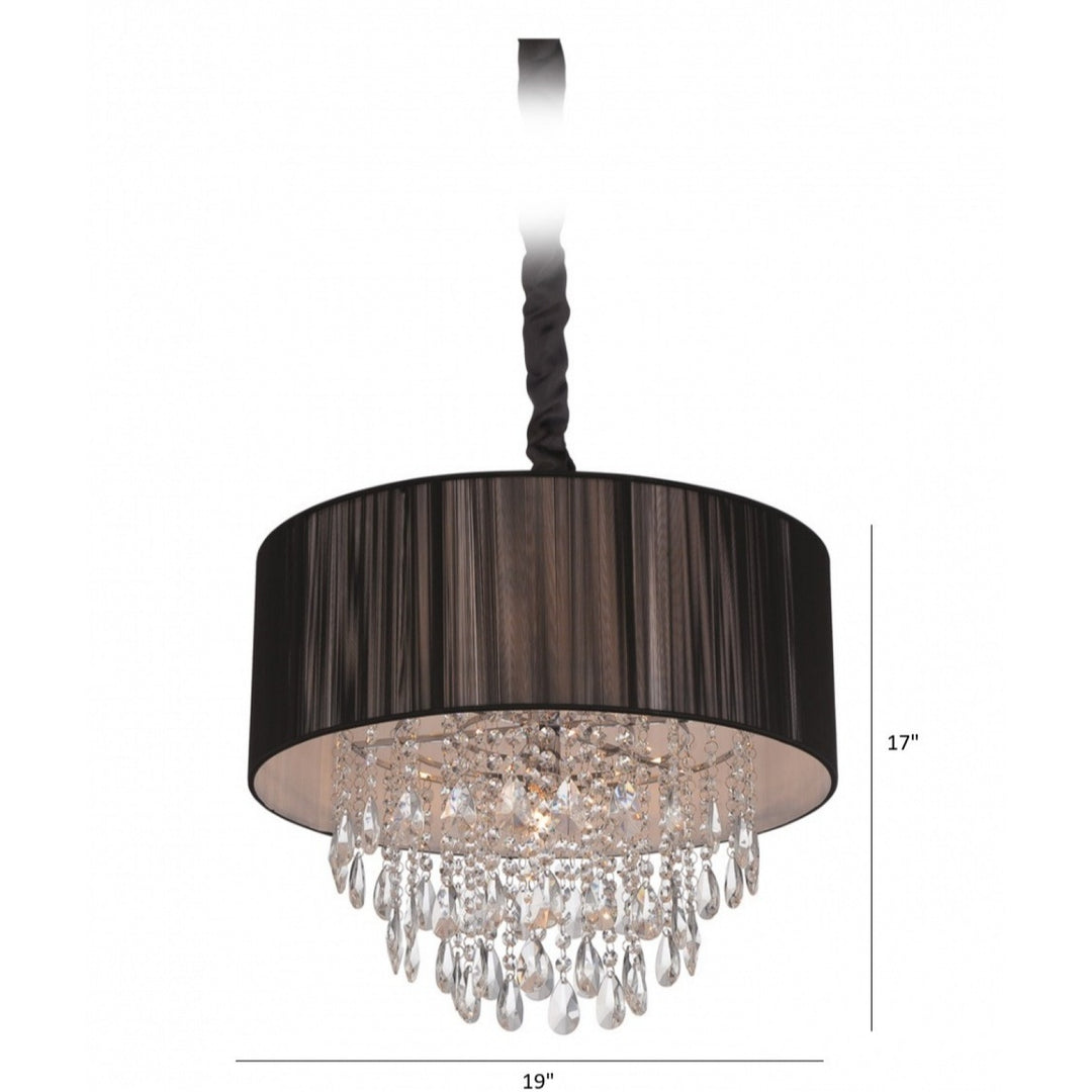Vineland Ave. Round Drum Shade Pendant by Avenue Lighting - view 4