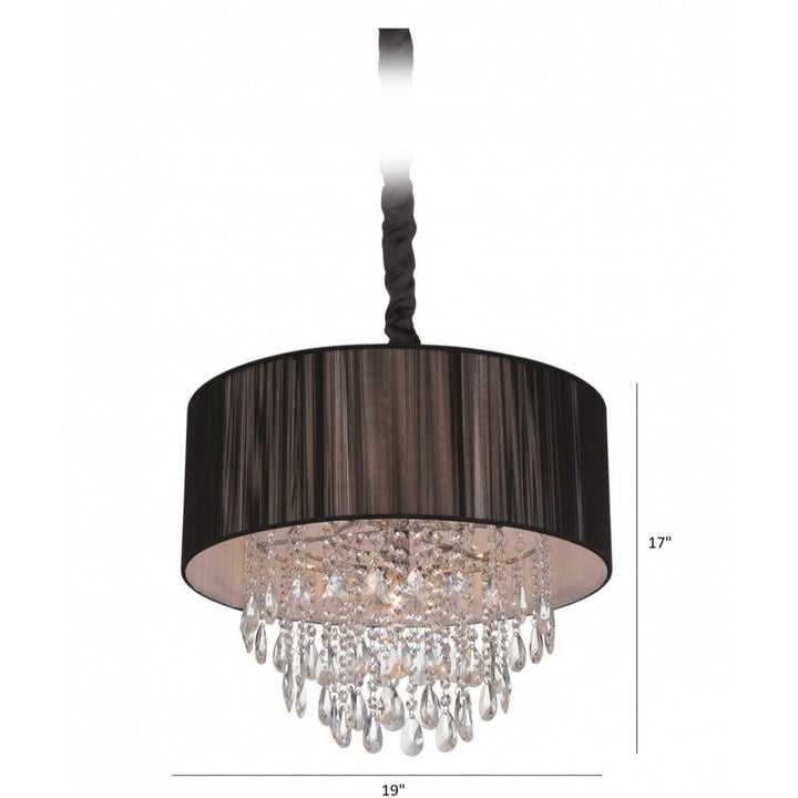 Vineland Ave. Round Drum Shade Pendant by Avenue Lighting - view 4