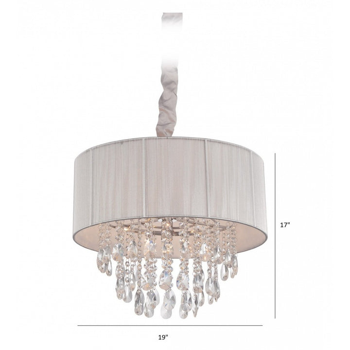 Vineland Ave. Round Drum Shade Pendant by Avenue Lighting - view 8