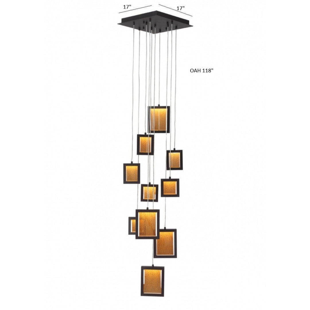 Brentwood LED Chandelier by Avenue Lighting - view 9
