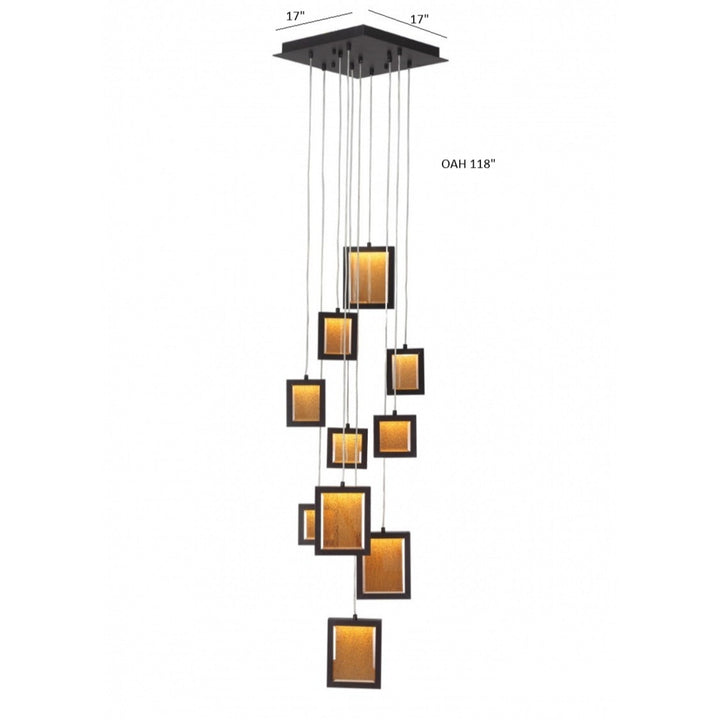 Brentwood LED Chandelier by Avenue Lighting - view 9