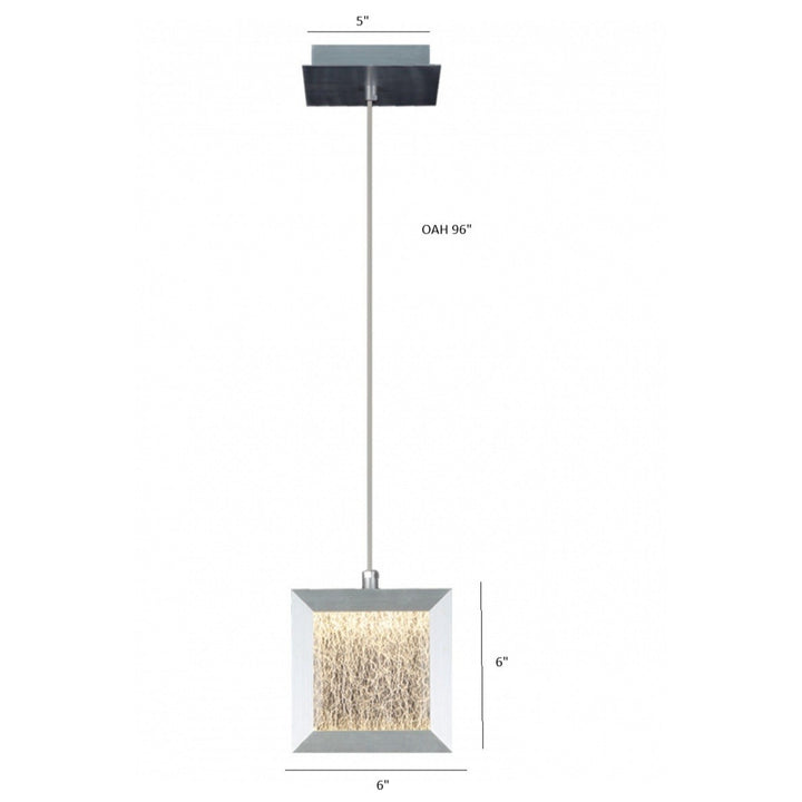 Brentwood Square LED Pendant by Avenue Lighting - view 4