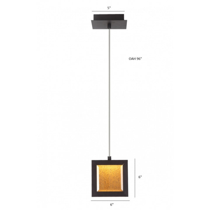Brentwood Square LED Pendant by Avenue Lighting - view 8