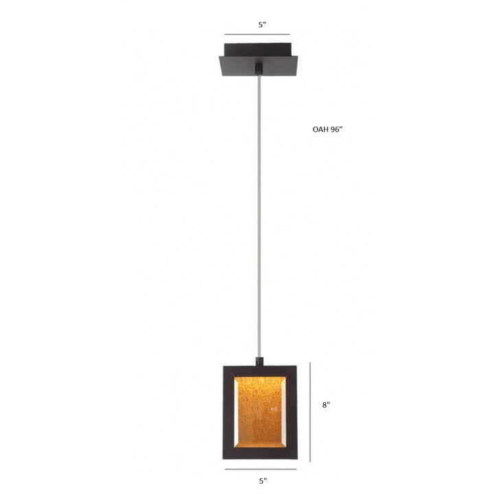 Brentwood Rectangular LED Pendant by Avenue Lighting - view 8