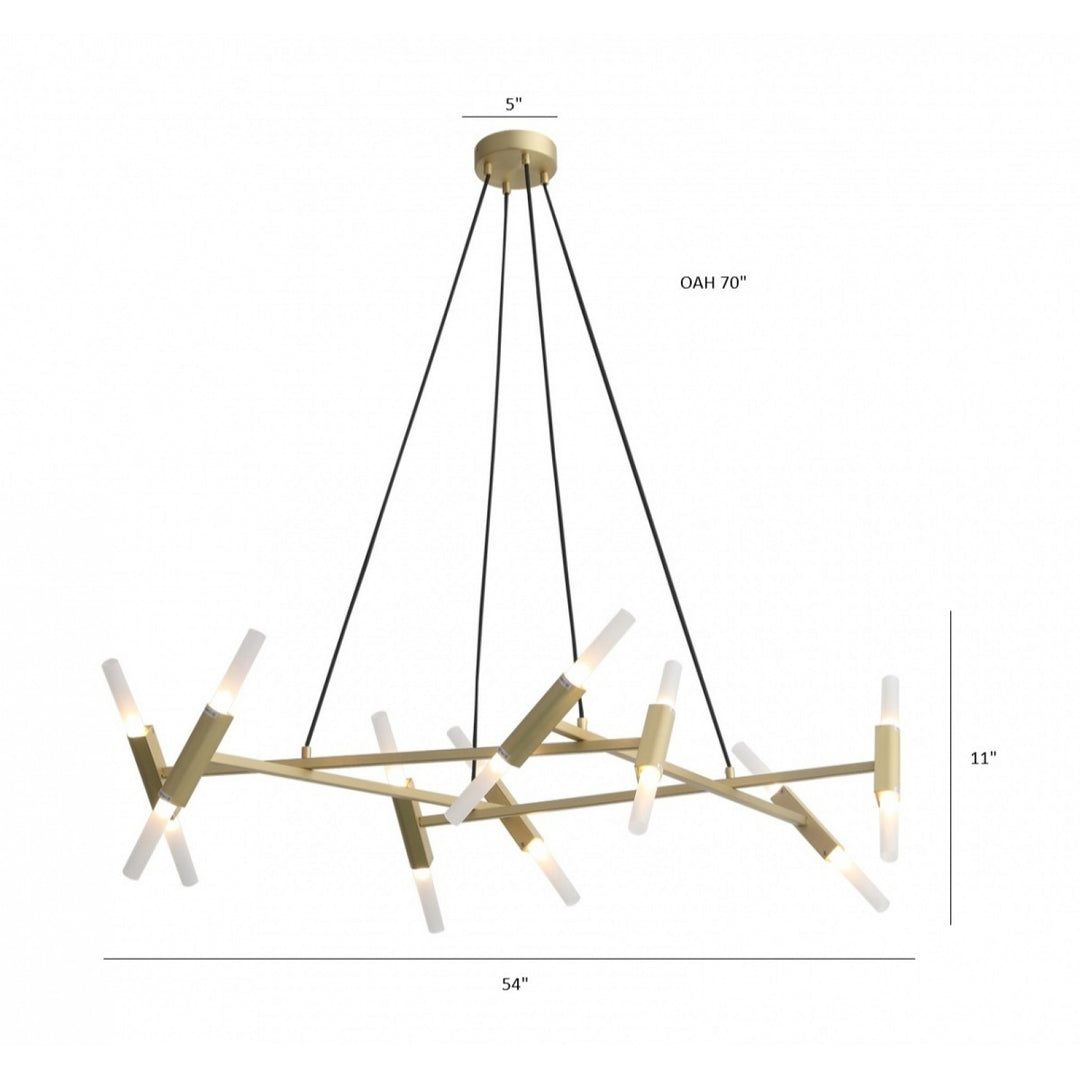 Manhattan Ave. Chandelier by Avenue Lighting - view 4