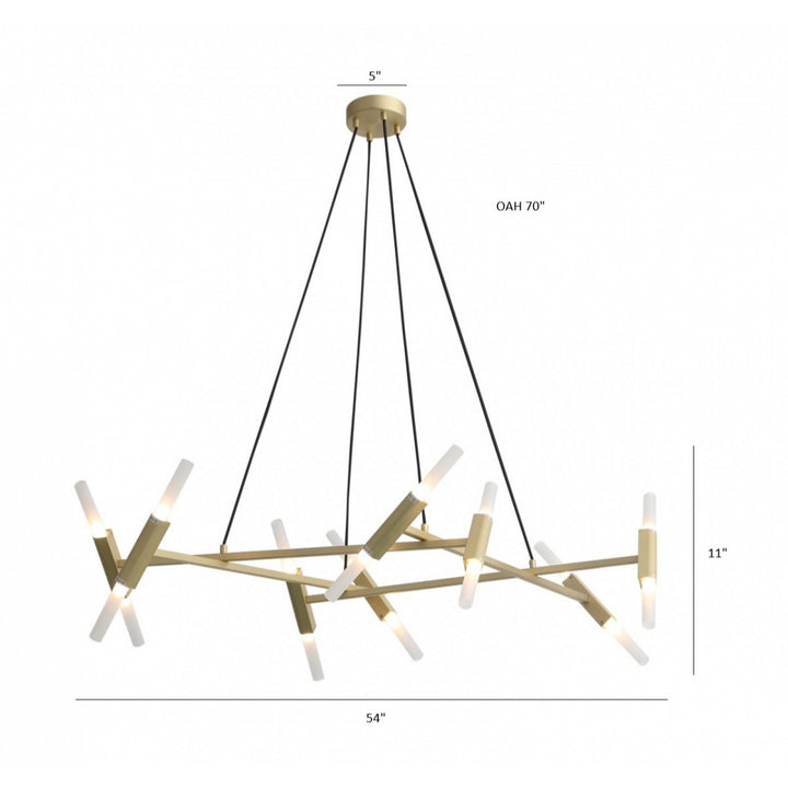 Manhattan Ave. Chandelier by Avenue Lighting - view 4