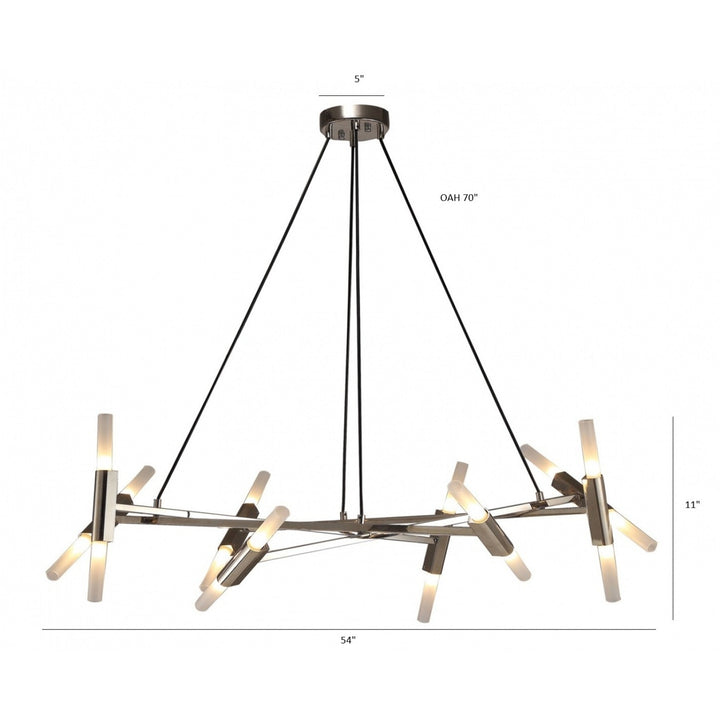 Manhattan Ave. Chandelier by Avenue Lighting - view 8