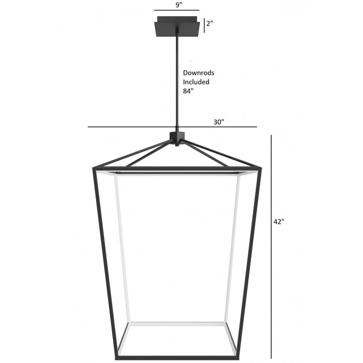 Park Ave. Carriage LED Pendant by Avenue Lighting - view 26