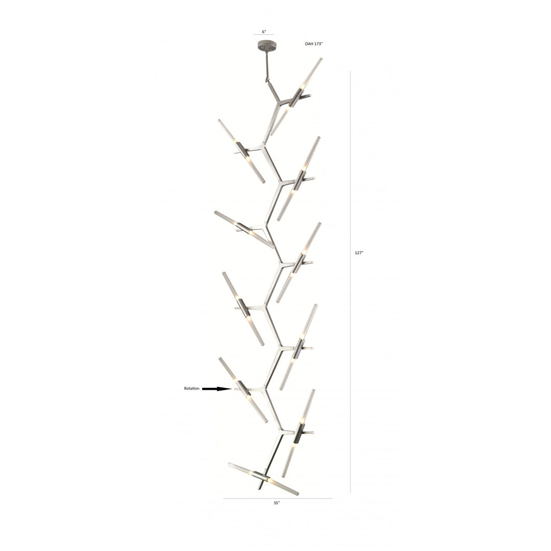 San Vicente Geometric Chandelier by Avenue Lighting - view 33