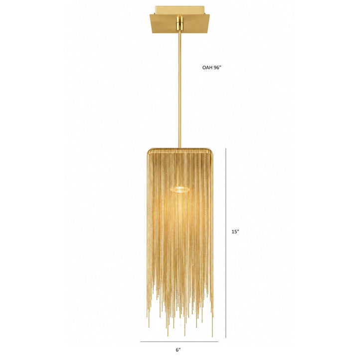 Fountain Ave. Square Pendant by Avenue Lighting - view 11