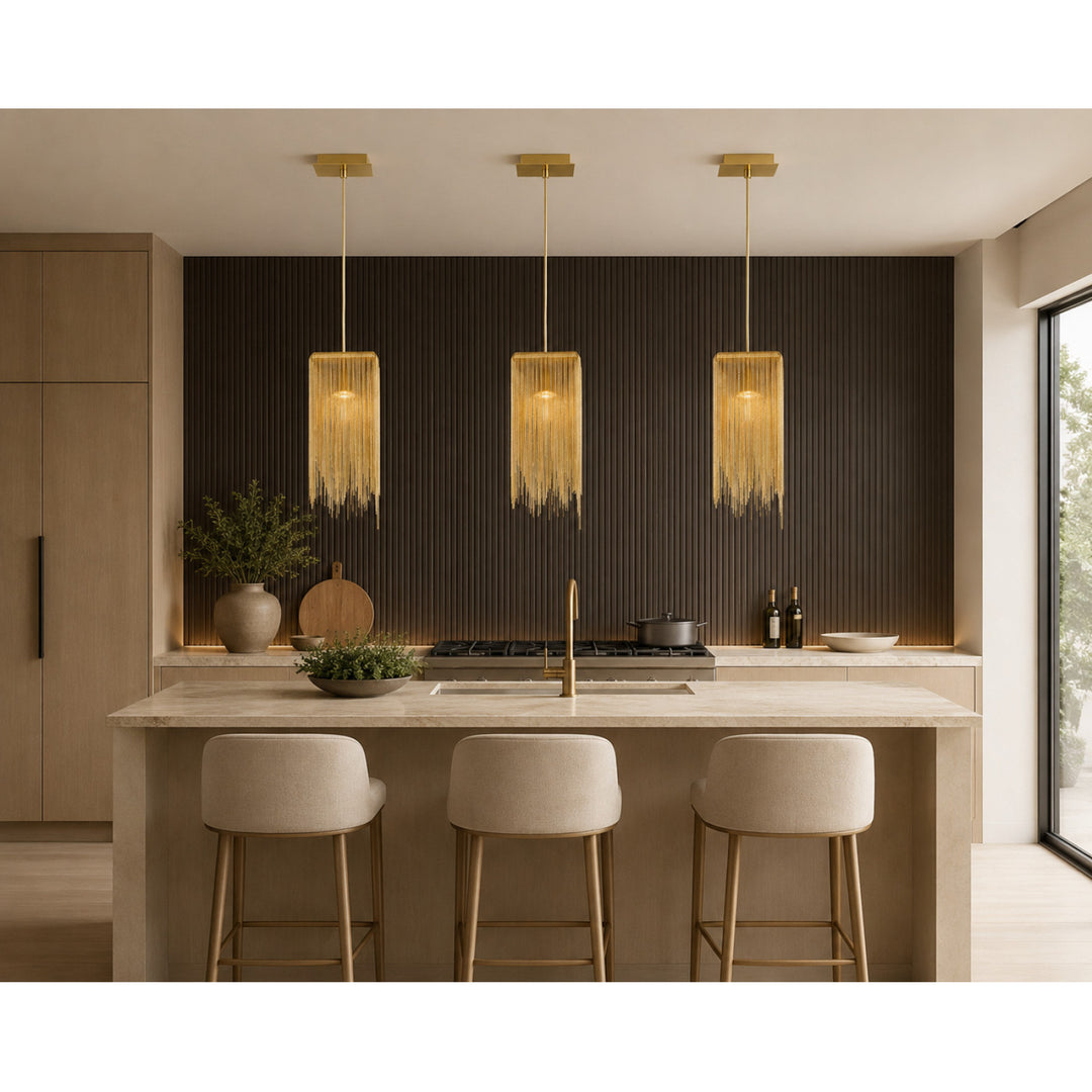 Fountain Ave. Square Pendant by Avenue Lighting - view 8