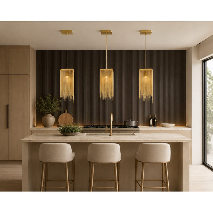Fountain Ave. Square Pendant by Avenue Lighting - view 8