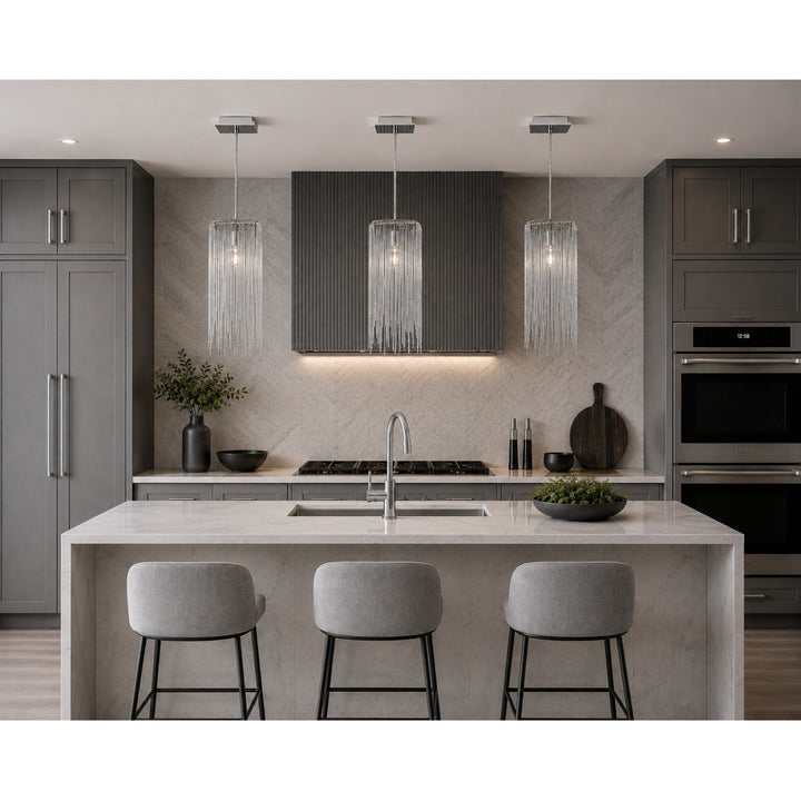 Fountain Ave. Square Pendant by Avenue Lighting - view 2