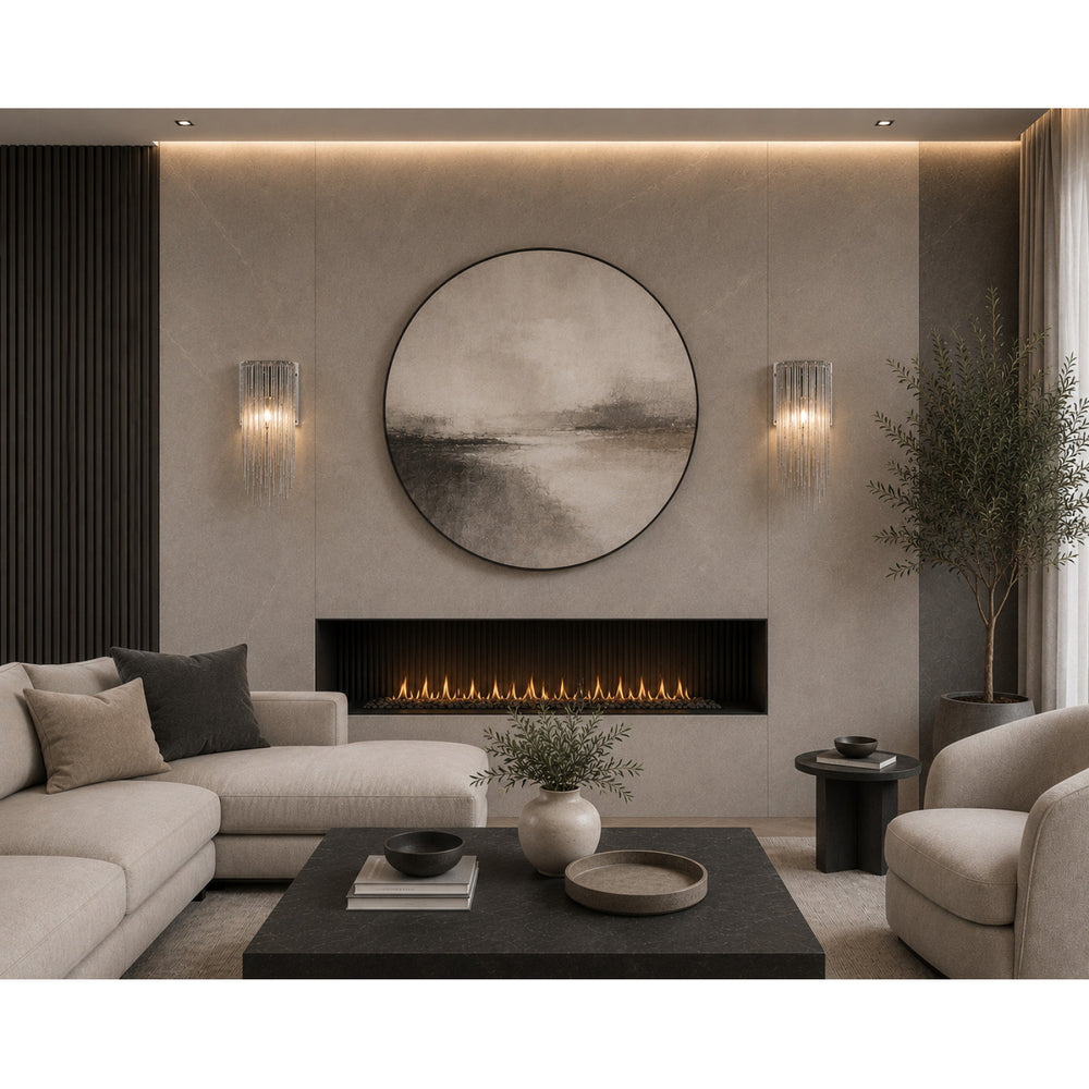 Fountain Ave. Jewelry Chain Wall Sconce by Avenue Lighting - view 2