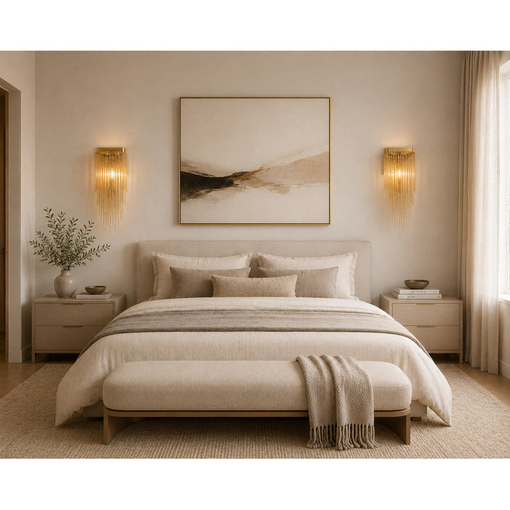 Fountain Ave. Jewelry Chain Wall Sconce by Avenue Lighting - view 9