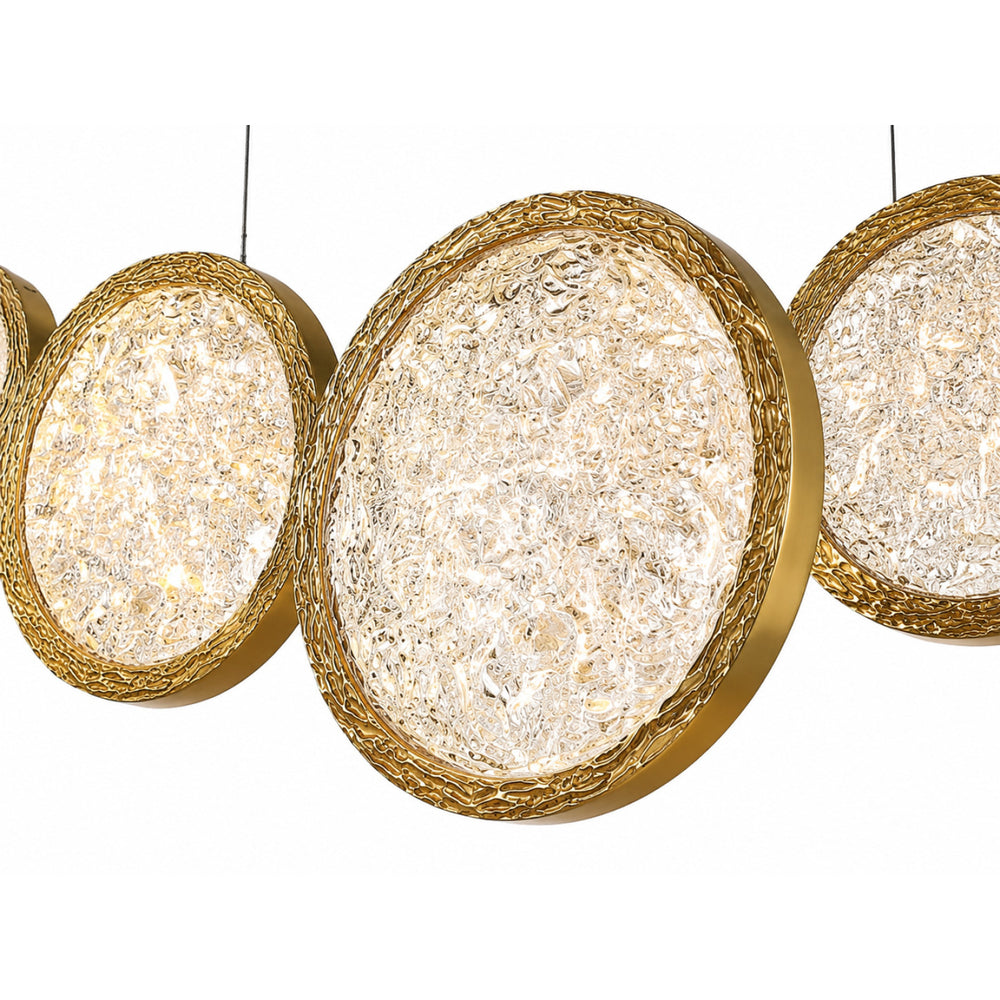 Bottega 5-Ring LED Chandelier by Avenue Lighting - view 2