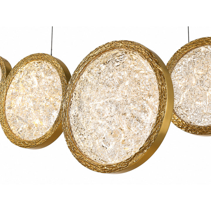 Bottega 5-Ring LED Chandelier by Avenue Lighting - view 2