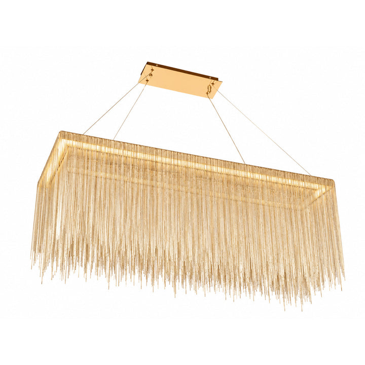Fountain Ave. Linear LED Chandelier by Avenue Lighting - view 10