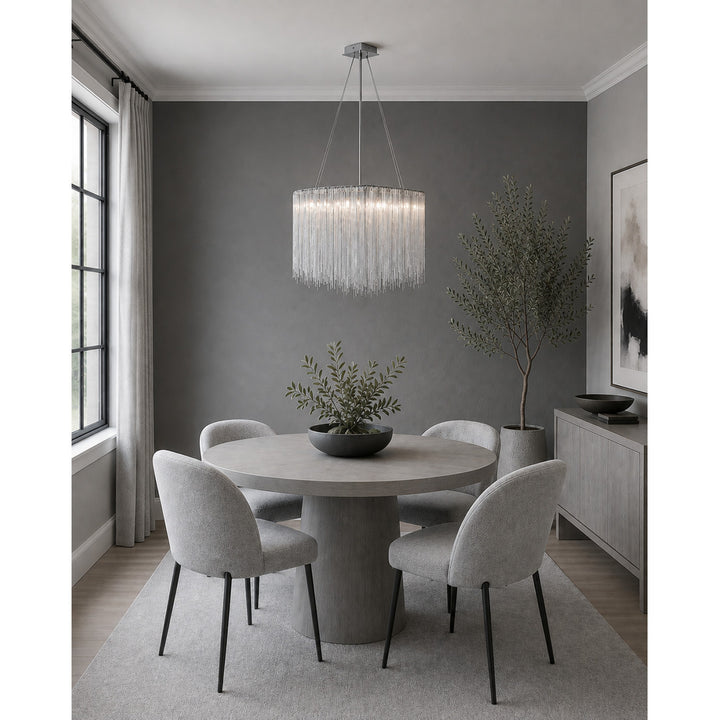 Fountain Ave. Square LED Chandelier by Avenue Lighting - view 4