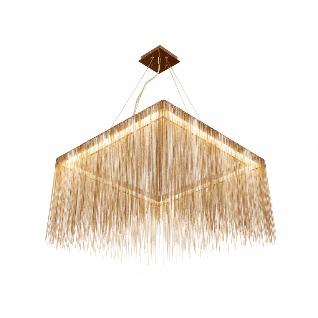 Fountain Ave. Square LED Chandelier by Avenue Lighting - view 10