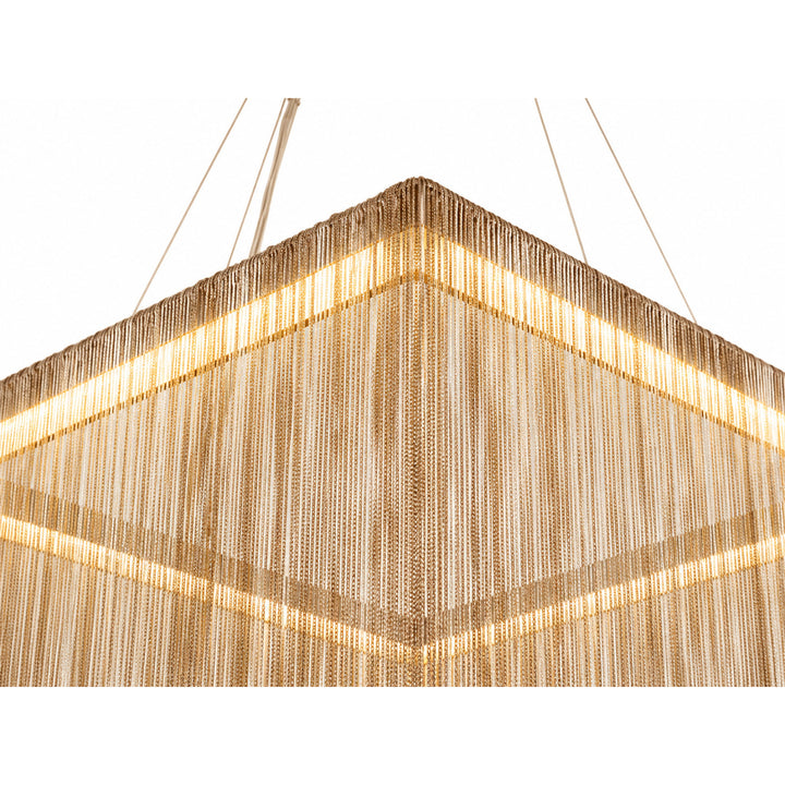 Fountain Ave. Square LED Chandelier by Avenue Lighting - view 11
