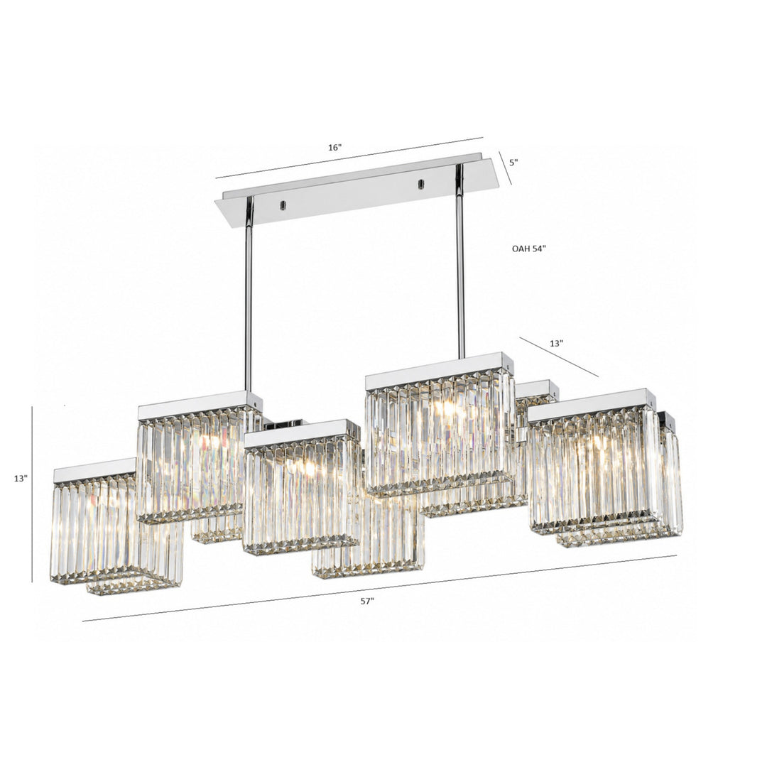 Broadway Chandelier by Avenue Lighting - view 5
