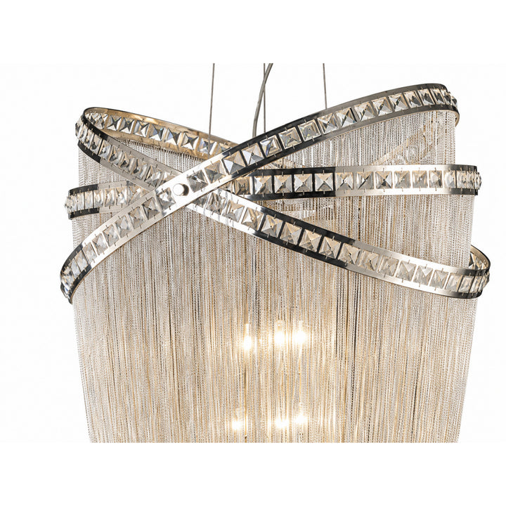 Wilshire Blvd. Jewelry Chain Chandelier by Avenue Lighting - view 7