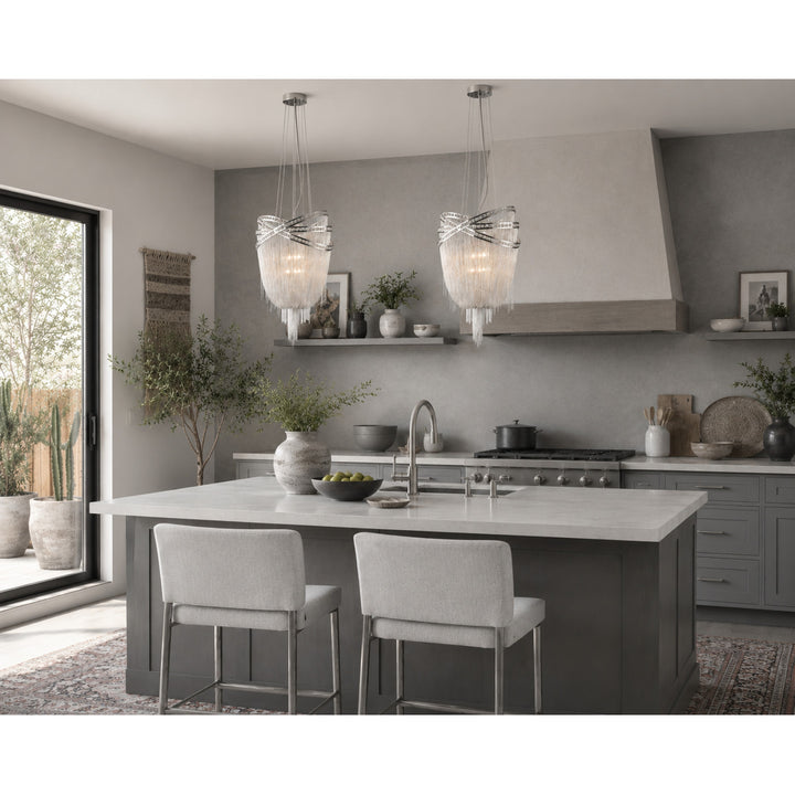 Wilshire Blvd. Jewelry Chain Chandelier by Avenue Lighting - view 9