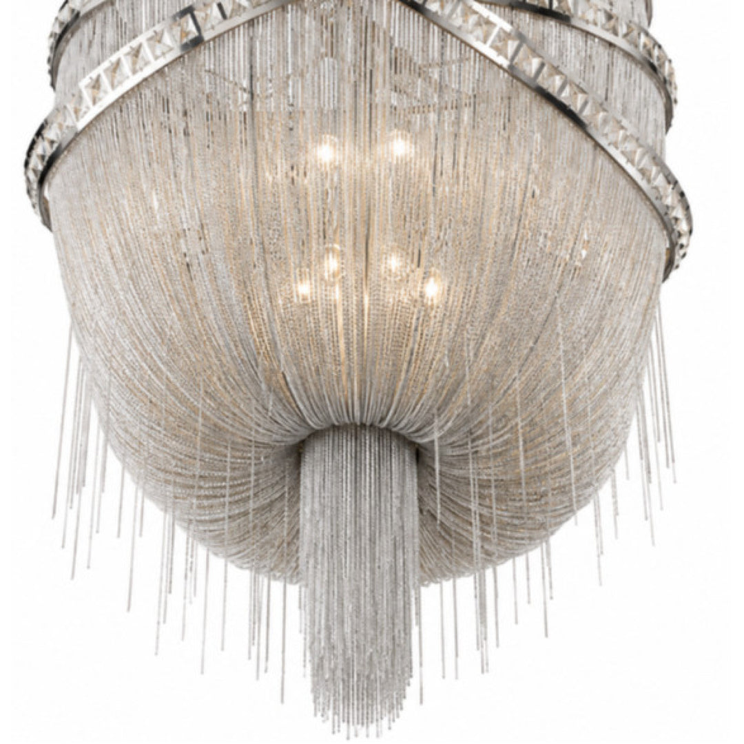 Wilshire Blvd. Jewelry Chain Chandelier by Avenue Lighting - view 8