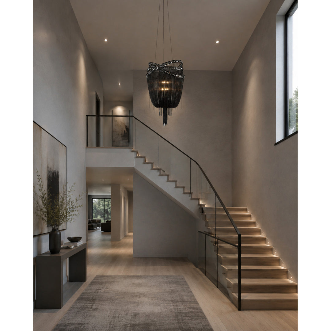 Wilshire Blvd. Jewelry Chain Chandelier by Avenue Lighting - view 23