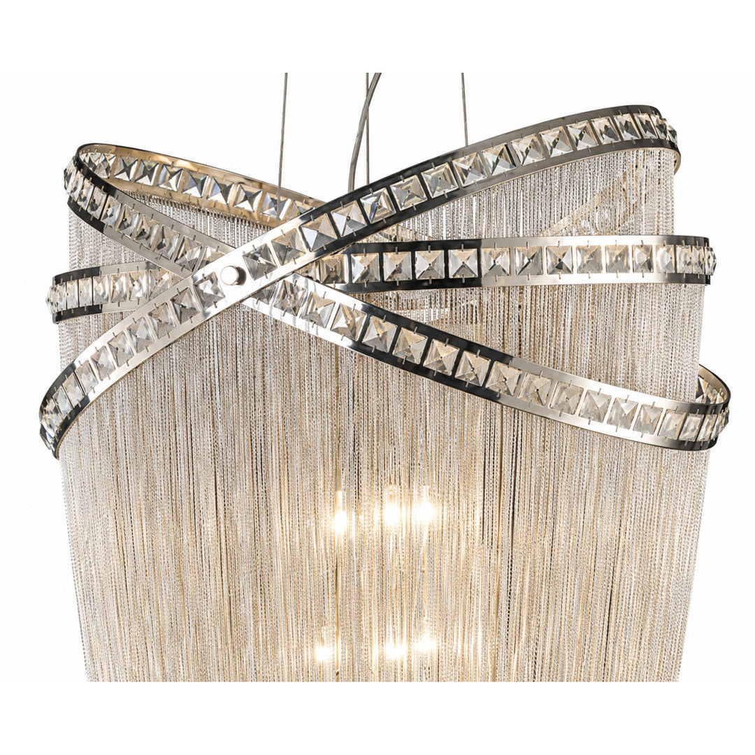 Wilshire Blvd. Jewelry Chain Chandelier by Avenue Lighting - view 17