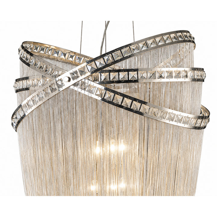 Wilshire Blvd. Jewelry Chain Chandelier by Avenue Lighting - view 17
