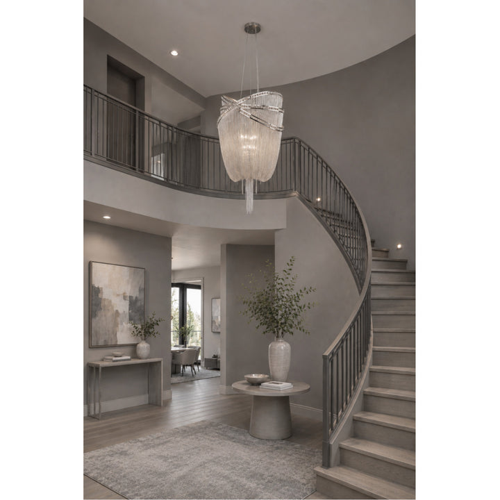 Wilshire Blvd. Jewelry Chain Chandelier by Avenue Lighting - view 18