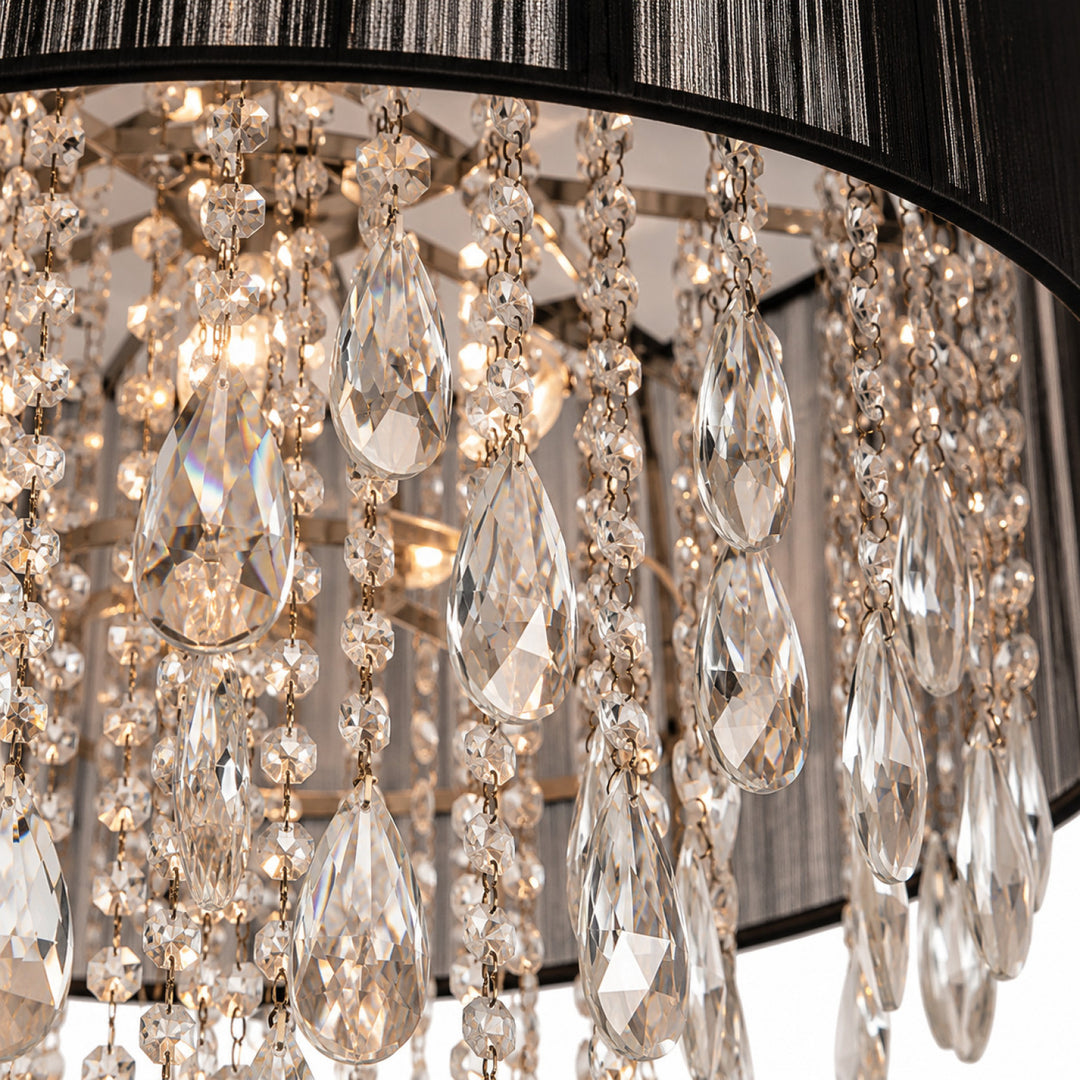 Vineland Ave. Round Drum Shade Pendant by Avenue Lighting - view 2